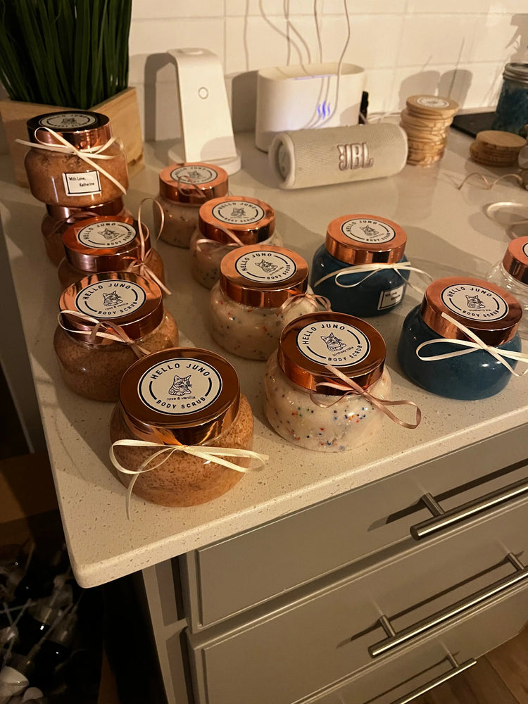 (HOT) All-Natural Body Sugars - Hello Juno featuring Glowing Beauty Skin Essentials