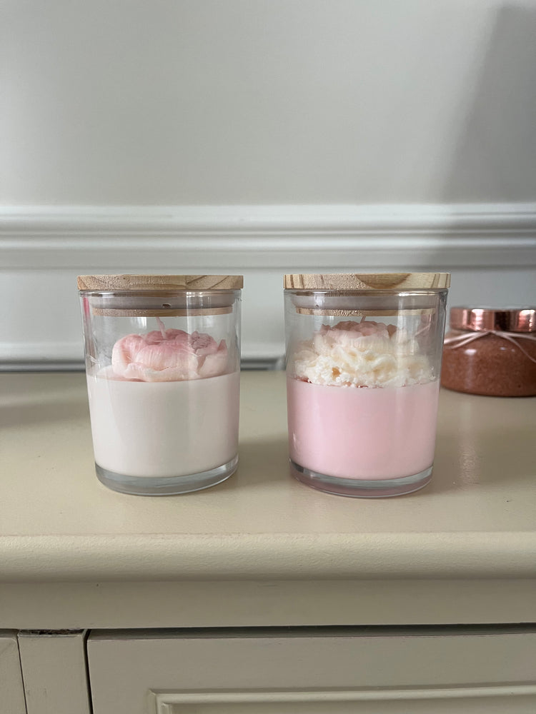 All Natural Hand-Poured Candles - Hello Juno featuring Glowing Beauty Skin Essentials
