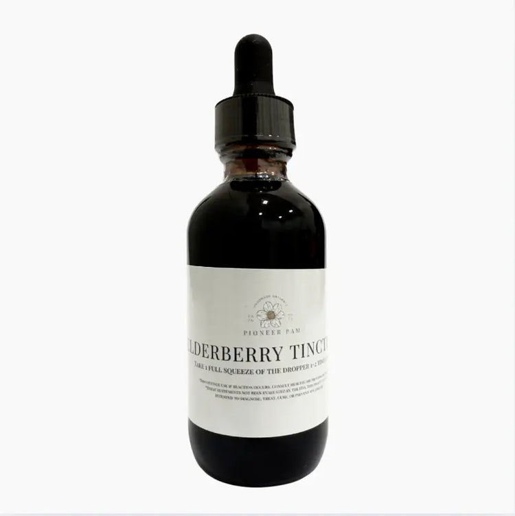 PIONEER PAM - Elderberry Tincture: Immune System Support, new, essential, hot - Hello Juno featuring Glowing Beauty Skin Essentials