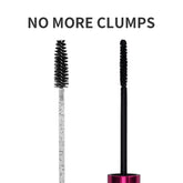 100PCS Disposable Eyelash Brush, Mascara Wands Makeup Brushes Applicators Kits for Eyelash Extensions and Eyebrow Brush with Container (Black)