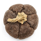 (FALL) Pumpkin Decor, (3) - 8.3x8.3x5.5 Brown Glowing Skin Beauty Essentials