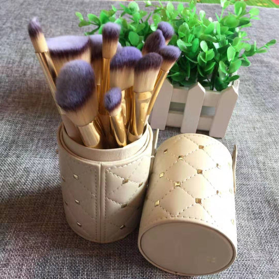 (NEW) Makeup brush set 12 makeup buckets Glowing Skin Beauty Essentials
