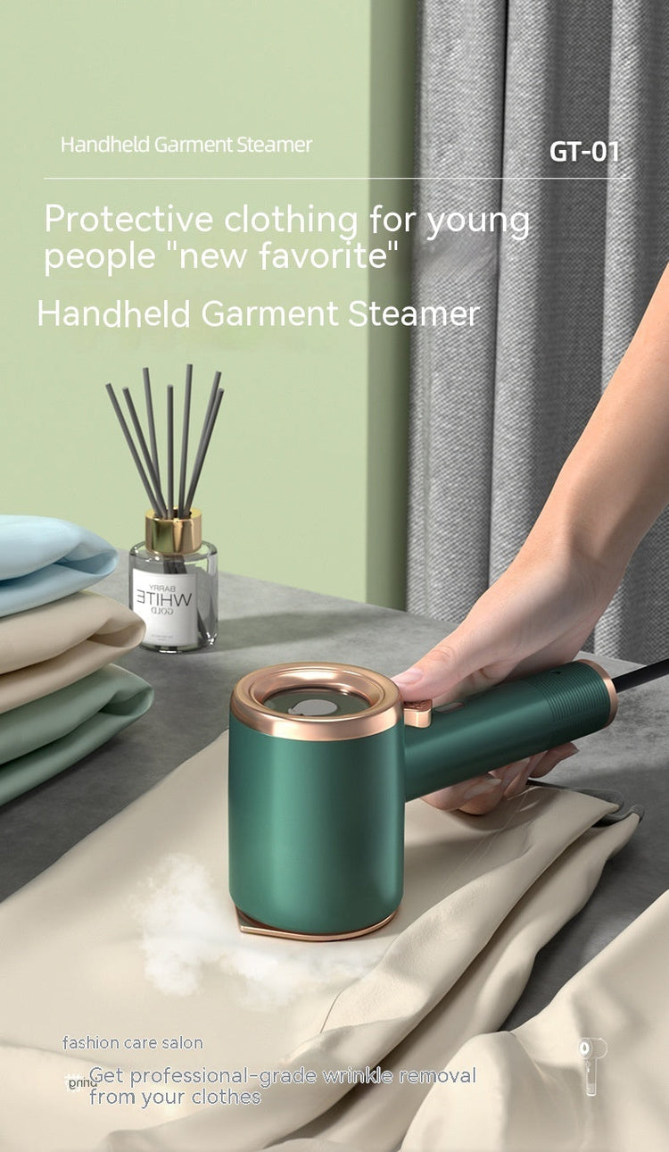 (NEW) Mini Portable Handheld Garment Steamer Fabric Steam Iron - gift, tools Glowing Skin Beauty Essentials