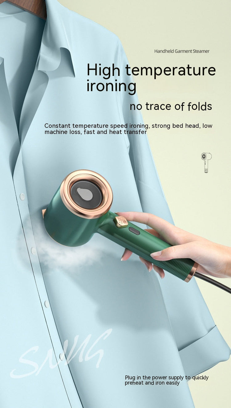 (NEW) Mini Portable Handheld Garment Steamer Fabric Steam Iron - gift, tools Glowing Skin Beauty Essentials