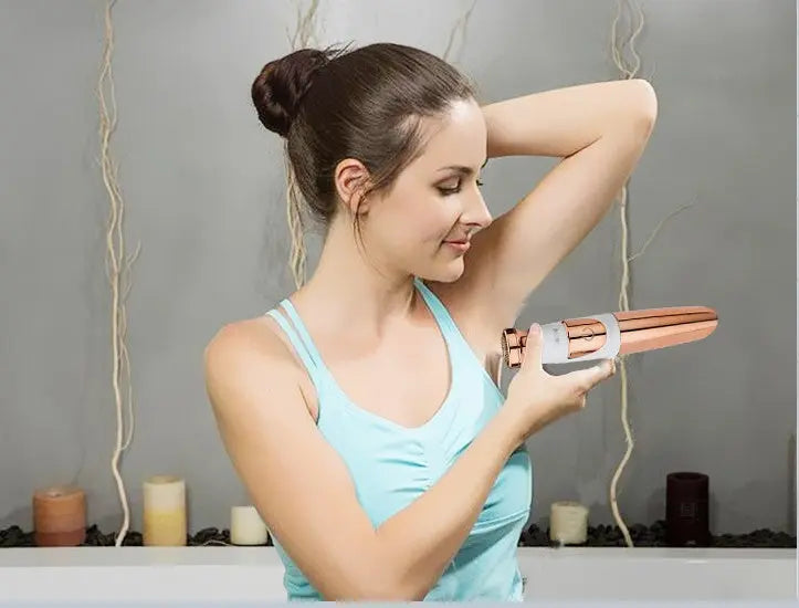 (HOT) Lipstick electric shaver ladies hair remover - face, tools, trending - Hello Juno featuring Glowing Beauty Skin Essentials