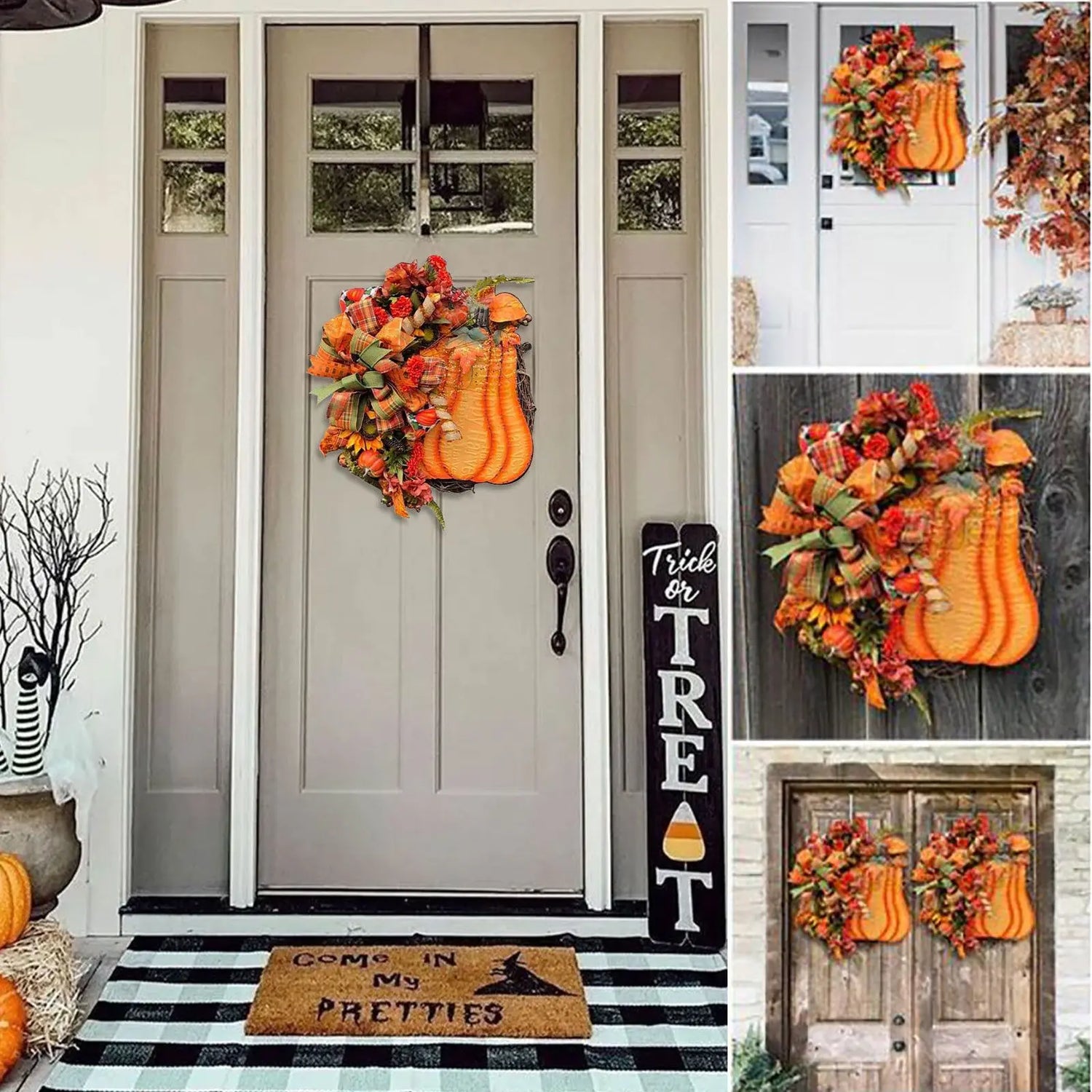 Pumpkin Garland Listing Holiday Decoration Listing - fall, decoration, halloween, thanksgiving, - Hello Juno featuring Glowing Beauty Skin Essentials