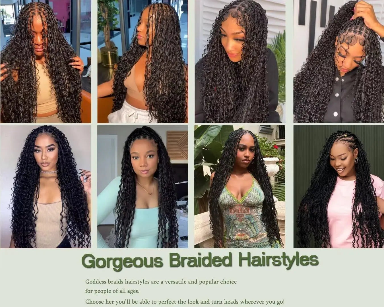 Human Braiding Hair 100G 24 Inch Bulk Deep Wave Human Hair for Braiding Boho Braids Human Hair for Bohemian Knotless Braids Micro Braiding Hair No Weft Human Hair Extensions Natural Black