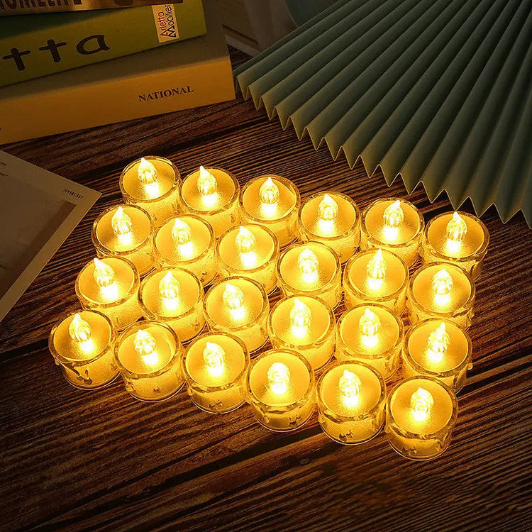 Led Tea Lights Electronic Candle - gift, fall - Hello Juno featuring Glowing Beauty Skin Essentials