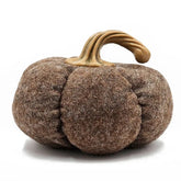 (FALL) Pumpkin Decor, (3) - 8.3x8.3x5.5 Brown Glowing Skin Beauty Essentials