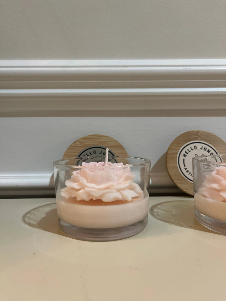 All Natural Hand-Poured Candles - Hello Juno featuring Glowing Beauty Skin Essentials