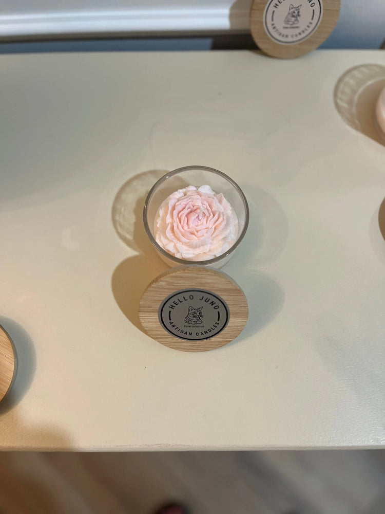 All Natural Hand-Poured Candles - Hello Juno featuring Glowing Beauty Skin Essentials