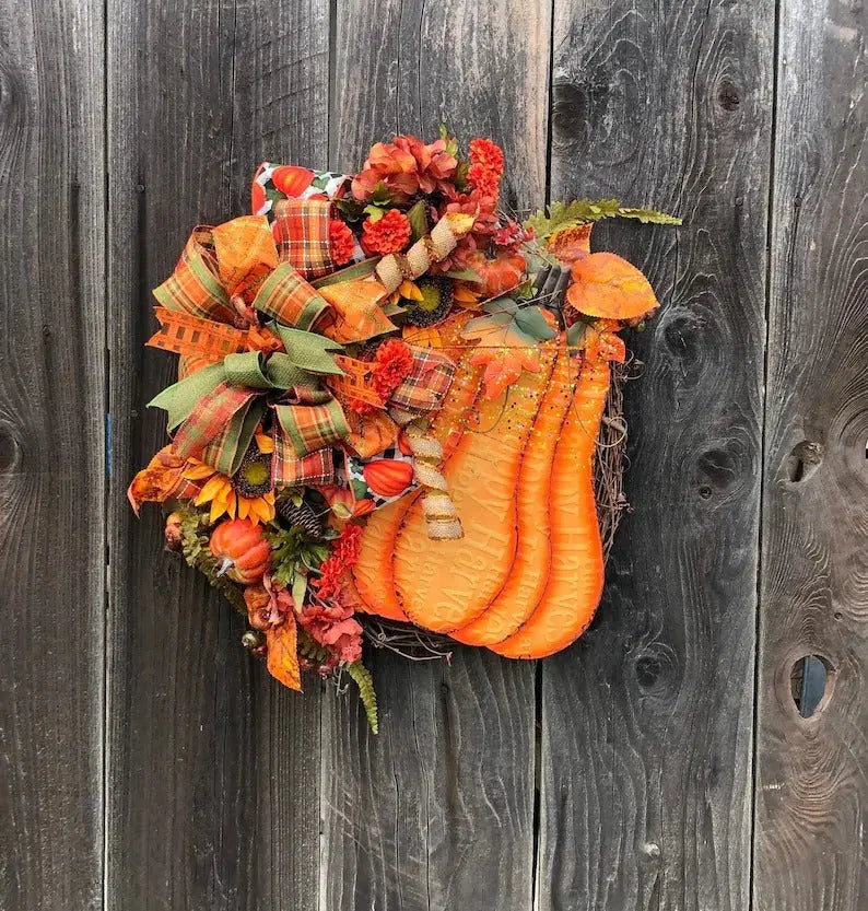 Pumpkin Garland Listing Holiday Decoration Listing - fall, decoration, halloween, thanksgiving, - Hello Juno featuring Glowing Beauty Skin Essentials