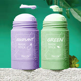 (NEW) Cleansing Green Tea Mask Clay Stick Oil Control Anti-Acne, trending Glowing Skin Beauty Essentials
