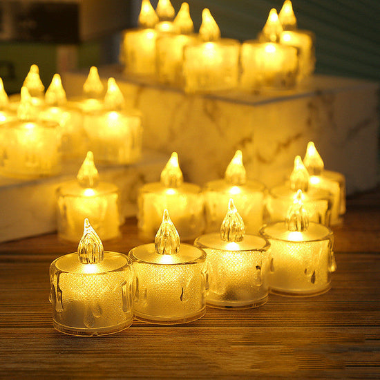 Led Tea Lights Electronic Candle - gift, fall Glowing Skin Beauty Essentials