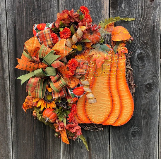 Pumpkin Garland Listing Holiday Decoration Listing - fall, decoration, halloween, thanksgiving, Glowing Skin Beauty Essentials