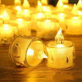 Led Tea Lights Electronic Candle - gift, fall Glowing Skin Beauty Essentials