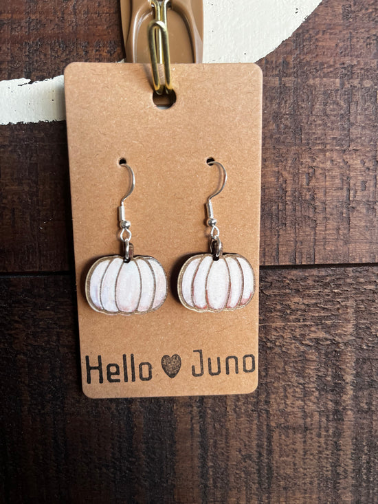 Hand Painted Earrings - Fall
