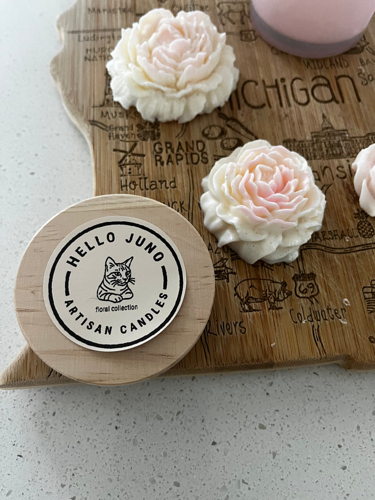 All Natural Hand-Poured Candles - Hello Juno featuring Glowing Beauty Skin Essentials