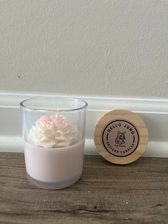 All Natural Hand-Poured Candles - Hello Juno featuring Glowing Beauty Skin Essentials