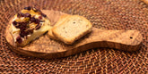 (NEW) Gift Idea - Original Olive Wood Cutting Board with Handle DC-Choixe