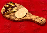 (NEW) Gift Idea - Original Olive Wood Cutting Board with Handle DC-Choixe