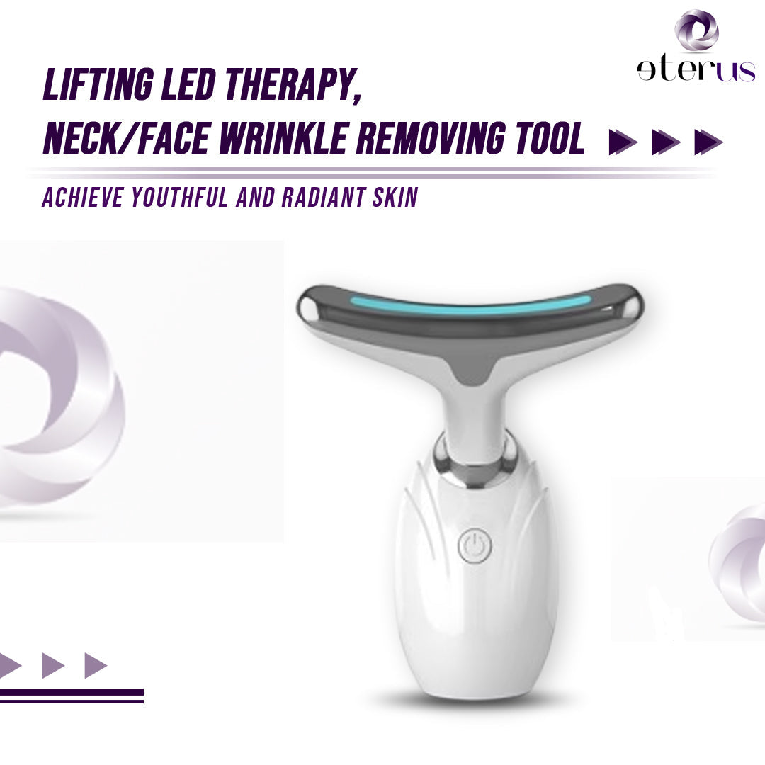 (HOT) Neck & Face Lifting LED Therapy Device - products, tools, gift, trending DC-eterus
