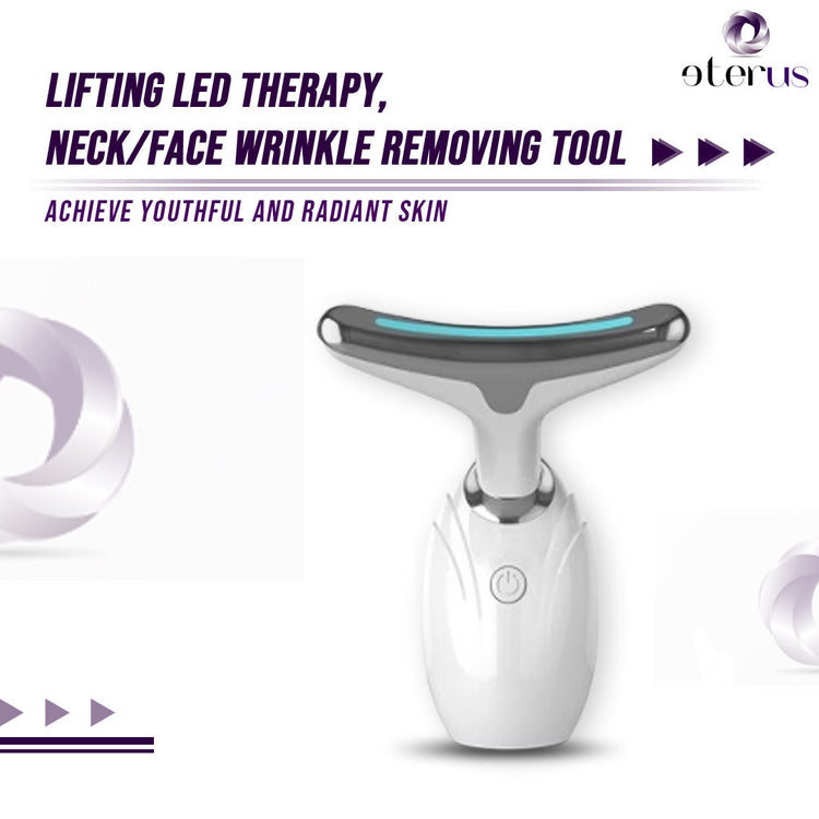 (HOT) Neck & Face Lifting LED Therapy Device - products, tools, gift, trending DC-eterus