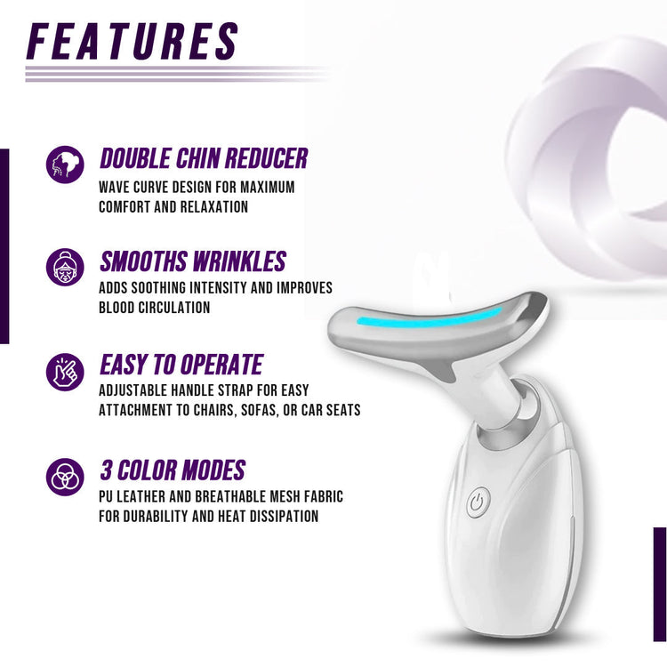 (HOT) Neck & Face Lifting LED Therapy Device - products, tools, gift, trending DC-eterus