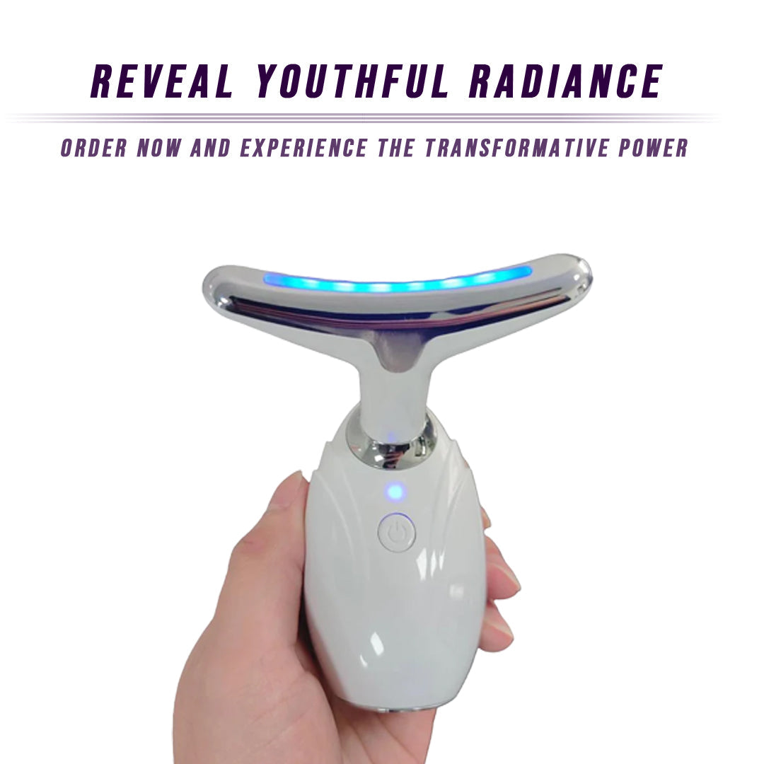 (HOT) Neck & Face Lifting LED Therapy Device - products, tools, gift, trending DC-eterus