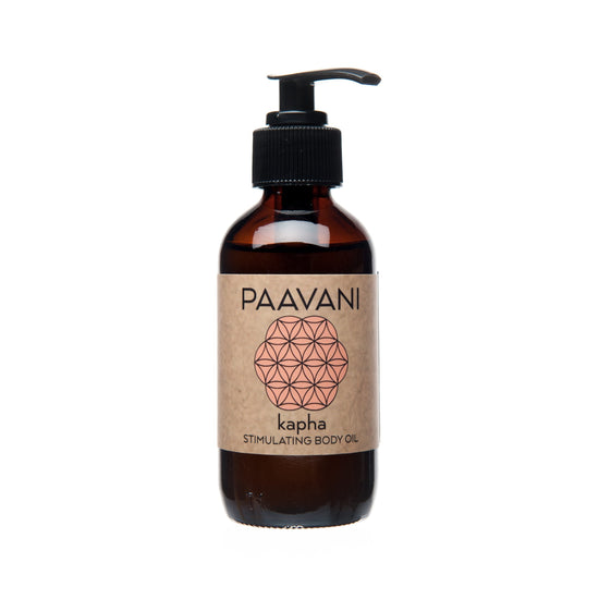 (HOT) Kapha Body Oil | Invigorating Oil for Congested Skin DC-PAAVANI Ayurveda