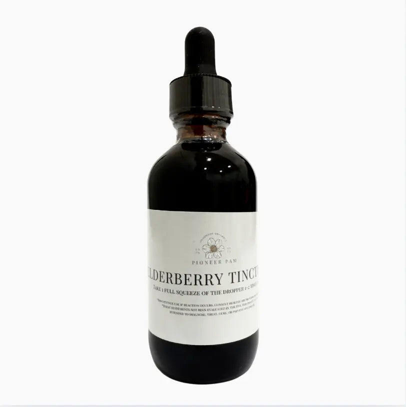 PIONEER PAM - Elderberry Tincture: Immune System Support, new, essential, hot - Hello Juno featuring Glowing Beauty Skin Essentials