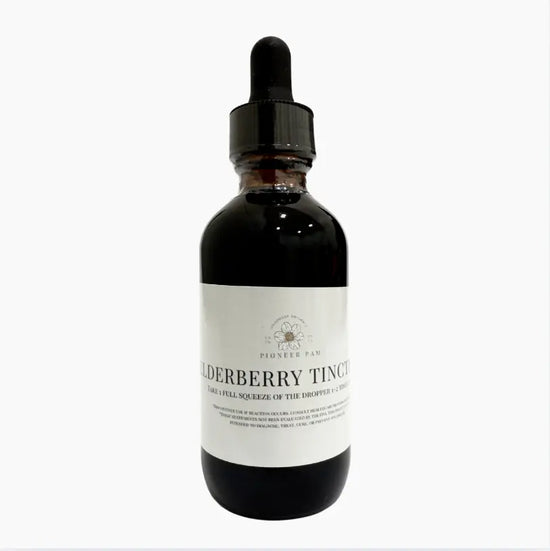 PIONEER PAM - Elderberry Tincture: Immune System Support, new, essential, hot - Hello Juno featuring Glowing Beauty Skin Essentials