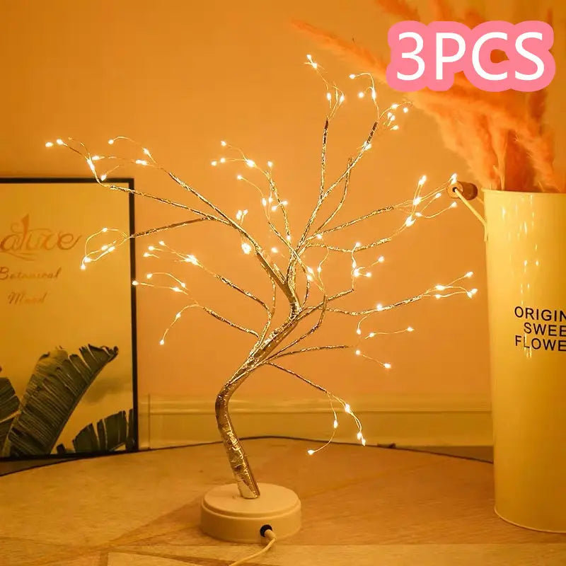 (NEW) Led Copper Wire Light Bedroom Light - home, fall, gift - Hello Juno featuring Glowing Beauty Skin Essentials