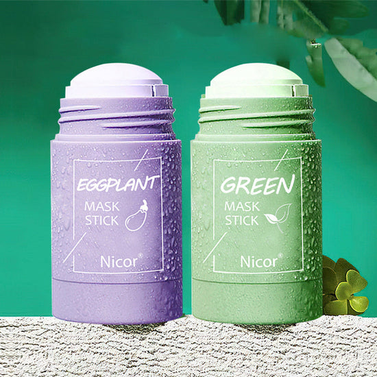 (NEW) Cleansing Green Tea Mask Clay Stick Oil Control Anti-Acne, trending Glowing Skin Beauty Essentials