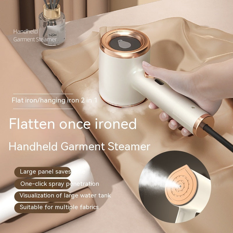(NEW) Mini Portable Handheld Garment Steamer Fabric Steam Iron - gift, tools Glowing Skin Beauty Essentials