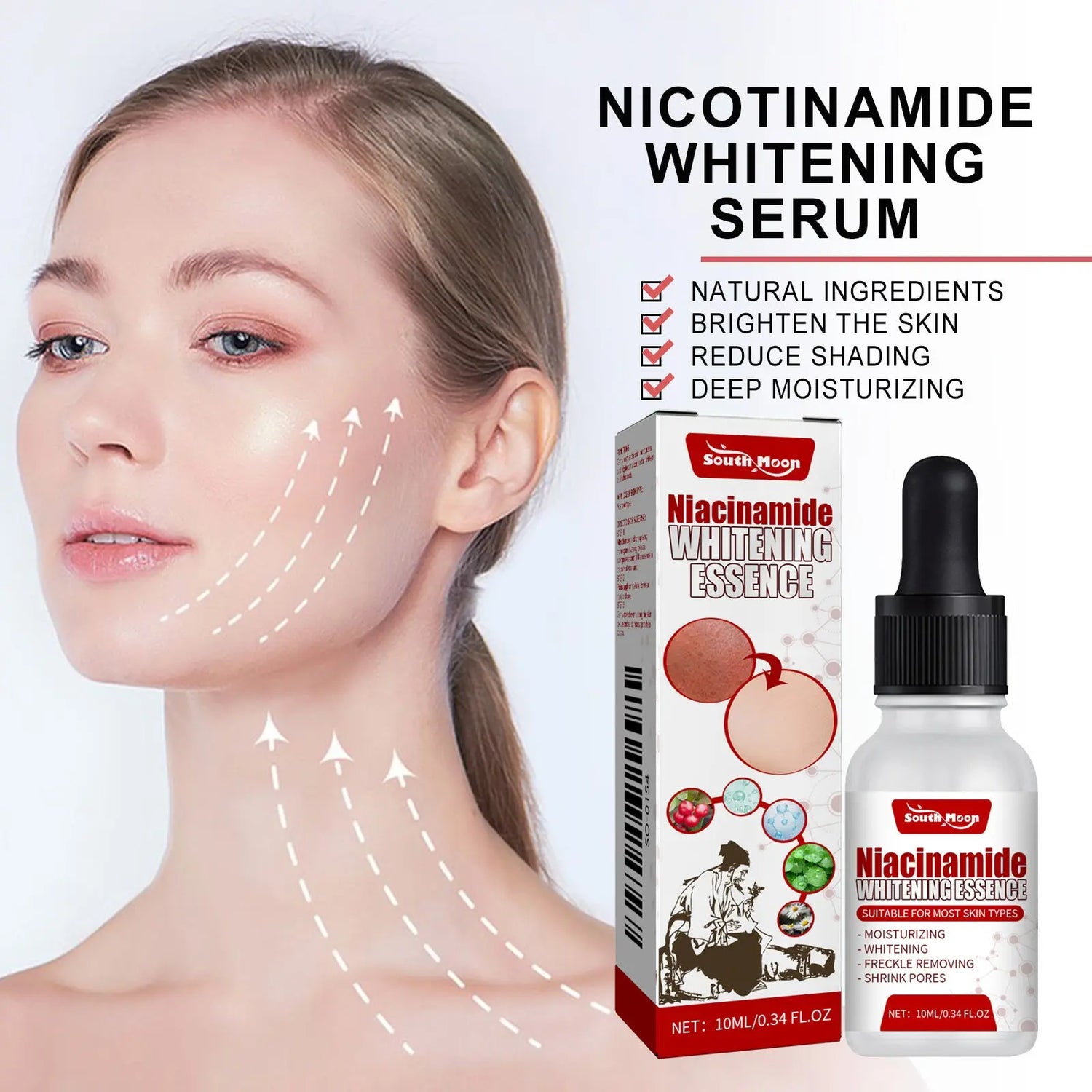 (NEW) Nicotinamide Shin Moisturizer Facial Skin Hydrating - face - Hello Juno featuring Glowing Beauty Skin Essentials