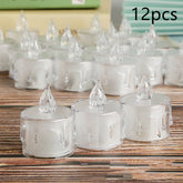 Led Tea Lights Electronic Candle - gift, fall Glowing Skin Beauty Essentials