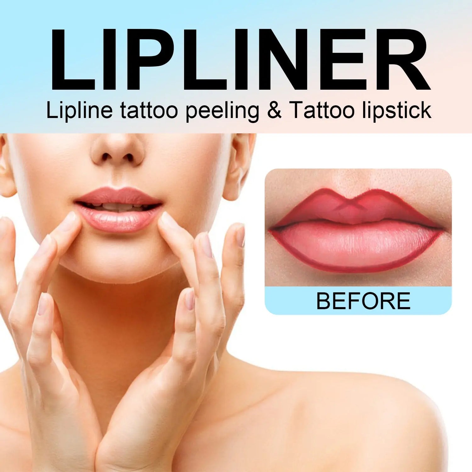 (NEW) Lip stain, Lip Liner - waterproof - Hello Juno featuring Glowing Beauty Skin Essentials