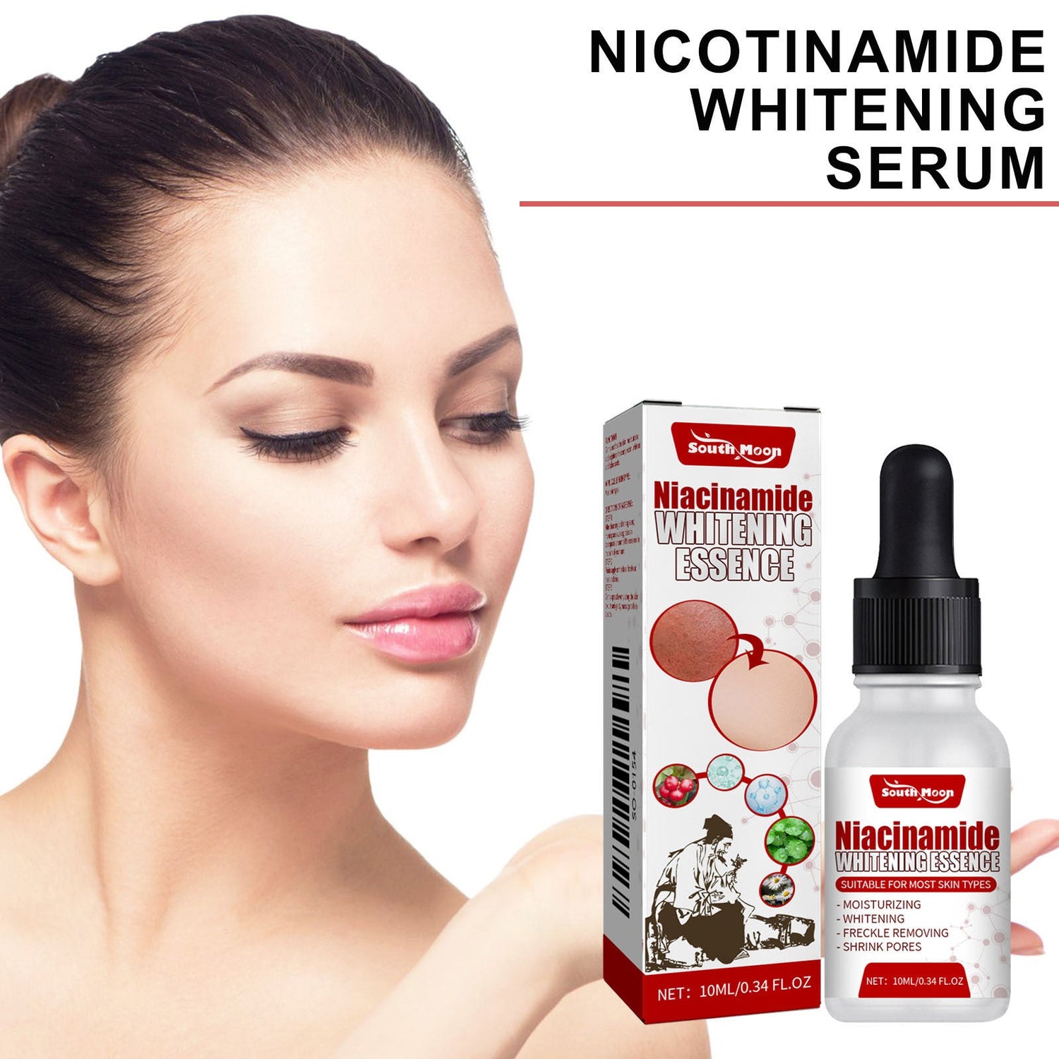 (NEW) Nicotinamide Shin Moisturizer Facial Skin Hydrating - face Glowing Skin Beauty Essentials
