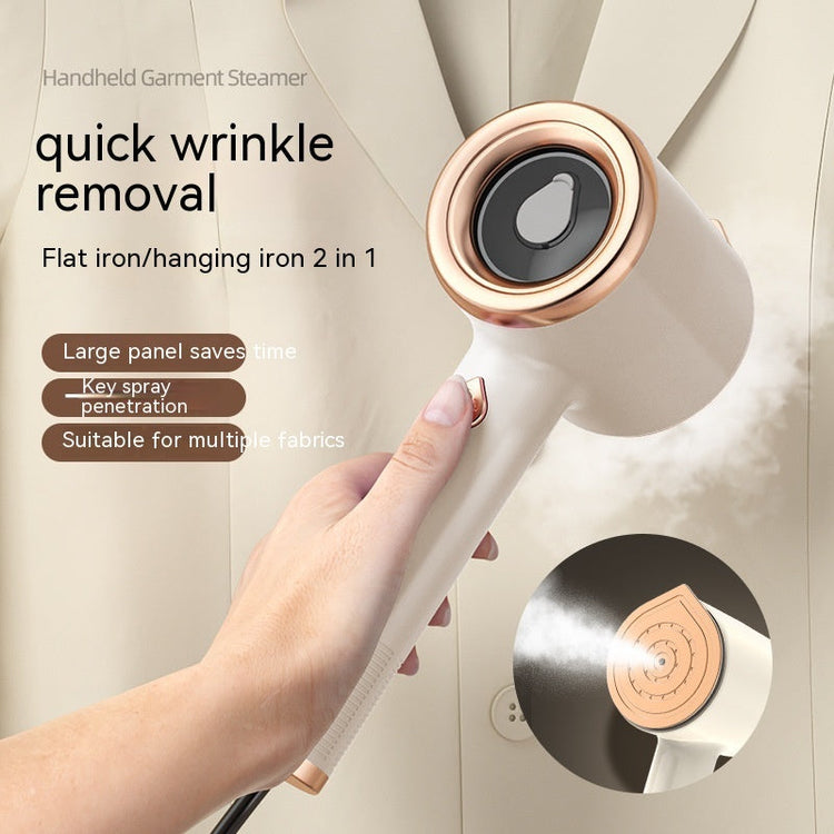 (NEW) Mini Portable Handheld Garment Steamer Fabric Steam Iron - gift, tools Glowing Skin Beauty Essentials