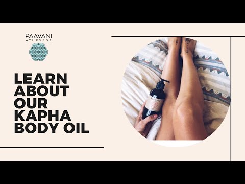 (HOT) Kapha Body Oil | Invigorating Oil for Congested Skin DC-PAAVANI Ayurveda