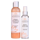Glimmer Goddess, Face Cleansing Kit for Smooth, Vibrant Skin, DUO DC-Glimmer Goddess®