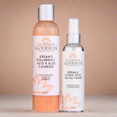 Glimmer Goddess, Face Cleansing Kit for Smooth, Vibrant Skin, DUO DC-Glimmer Goddess®